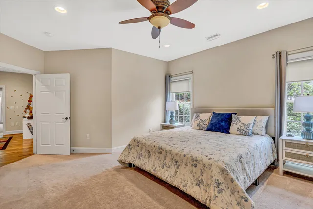 a living room with furniture and window
