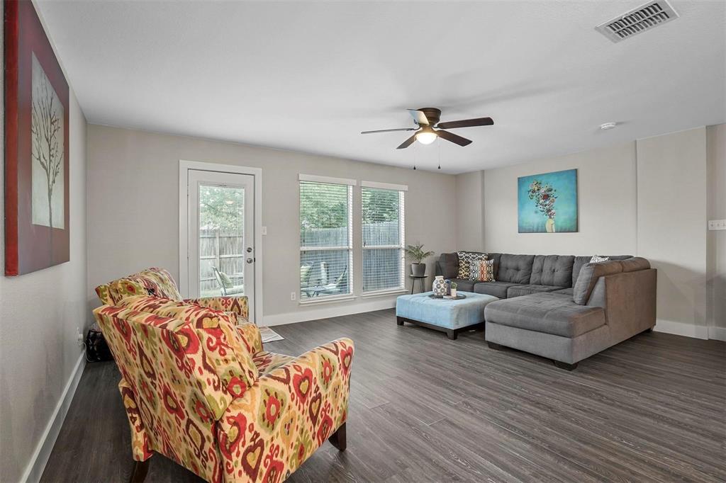 5113 Mountain Spring Trail Fort Worth, TX 76123 - Photo 7 of 35 a living room with furniture and a large window