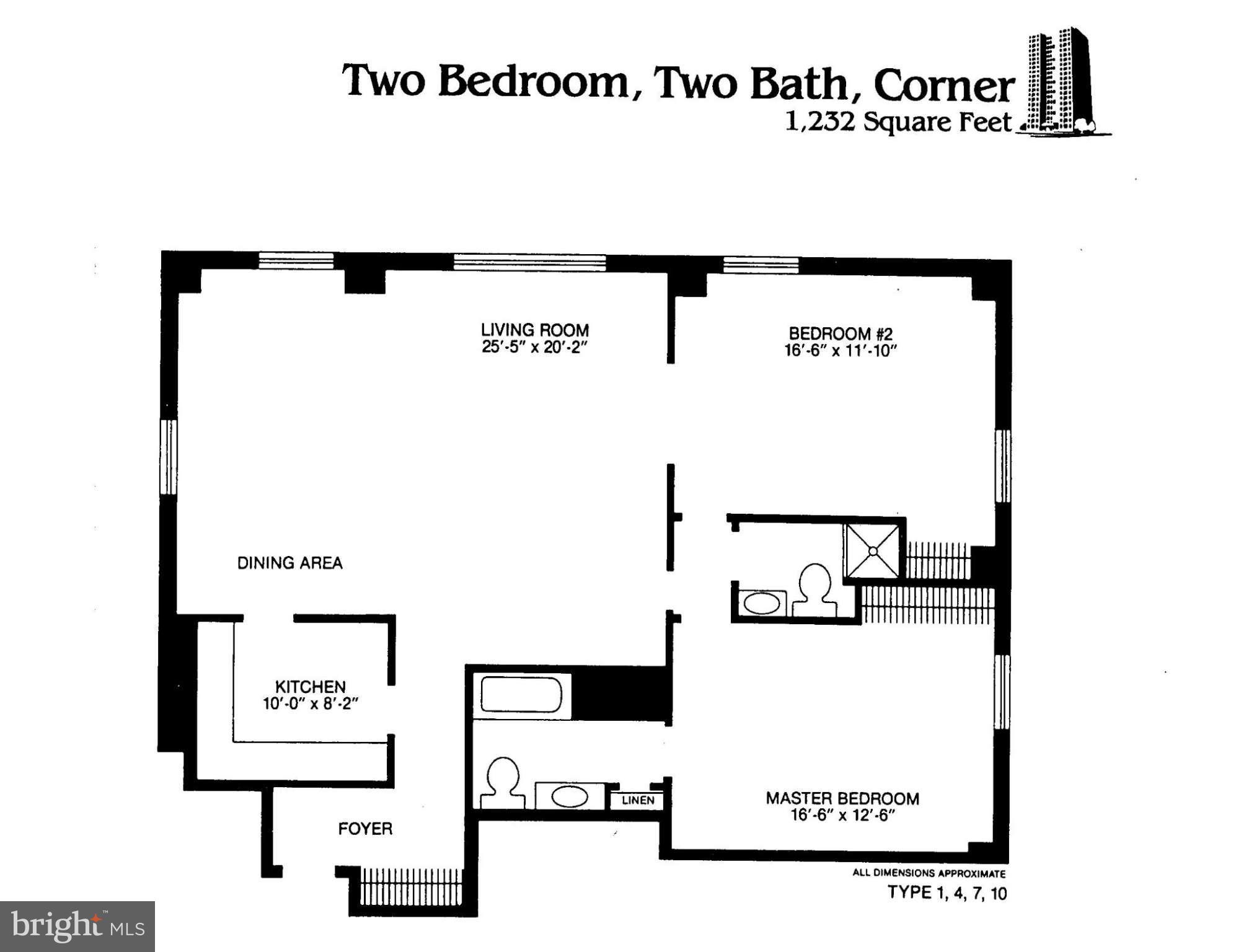 1101 St Paul Street, Unit 910 Baltimore, MD 21202 - Photo 19 of 19 Floor plan