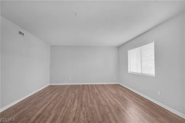 wooden floor in a room