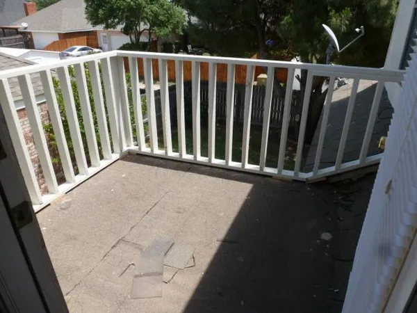 a view of outdoor space with deck and yard