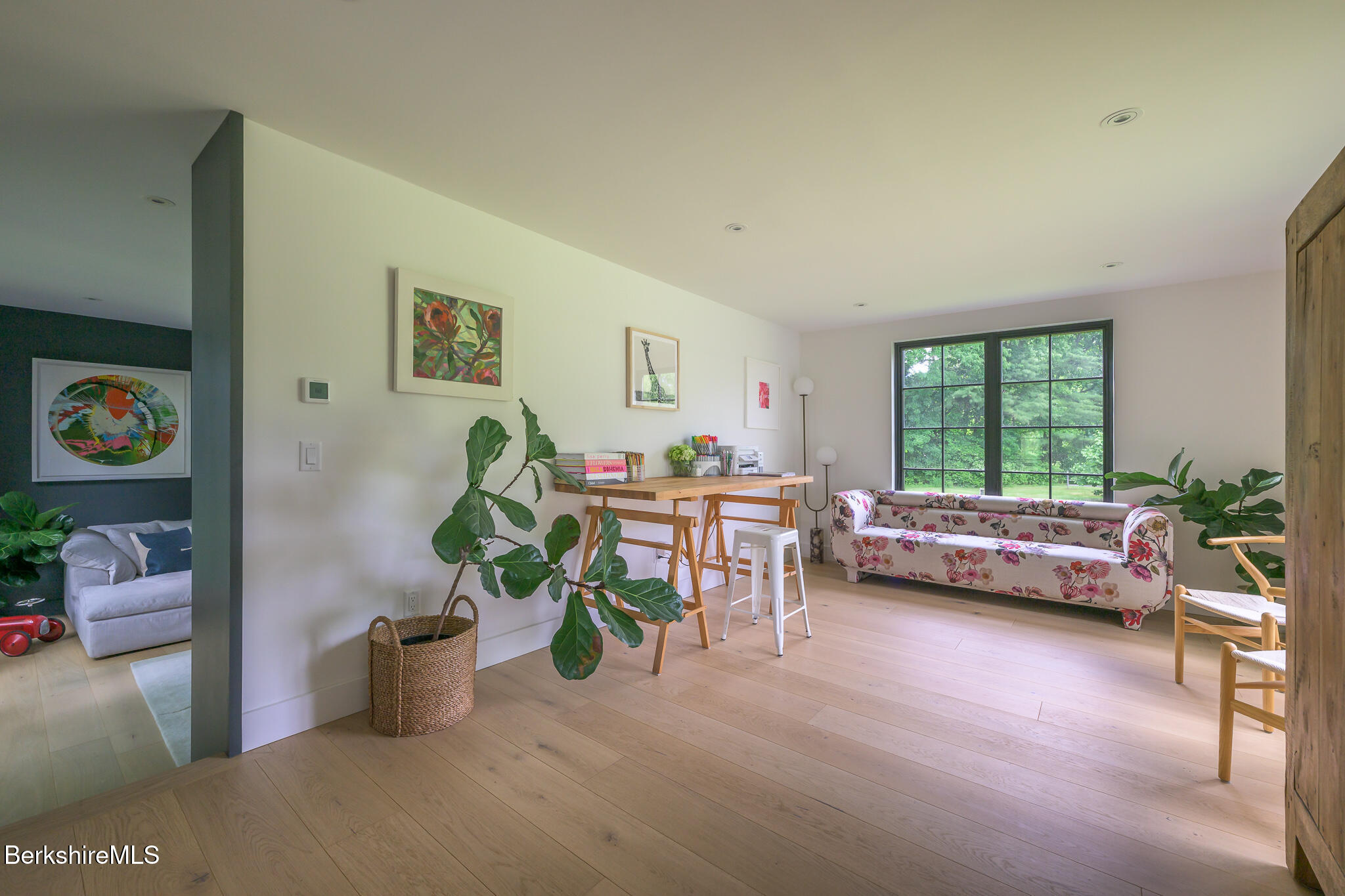 74 Seekonk Cross Road Great Barrington, MA 01230 - Photo 25 of 48 74 Office to TV room