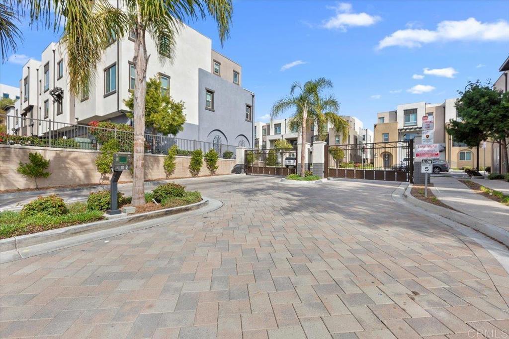 2465 Solara Lane Vista, CA 92081 - Photo 38 of 48 a view of a street with a building in the background