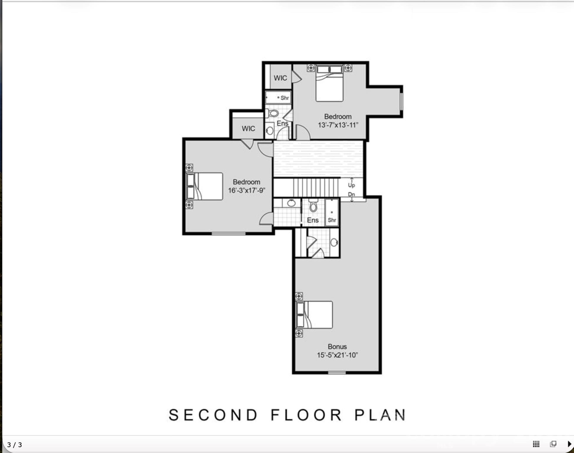 3 Lurecliff Place Fort Mill, SC 29708 - Photo 3 of 3 a picture of a floor plan
