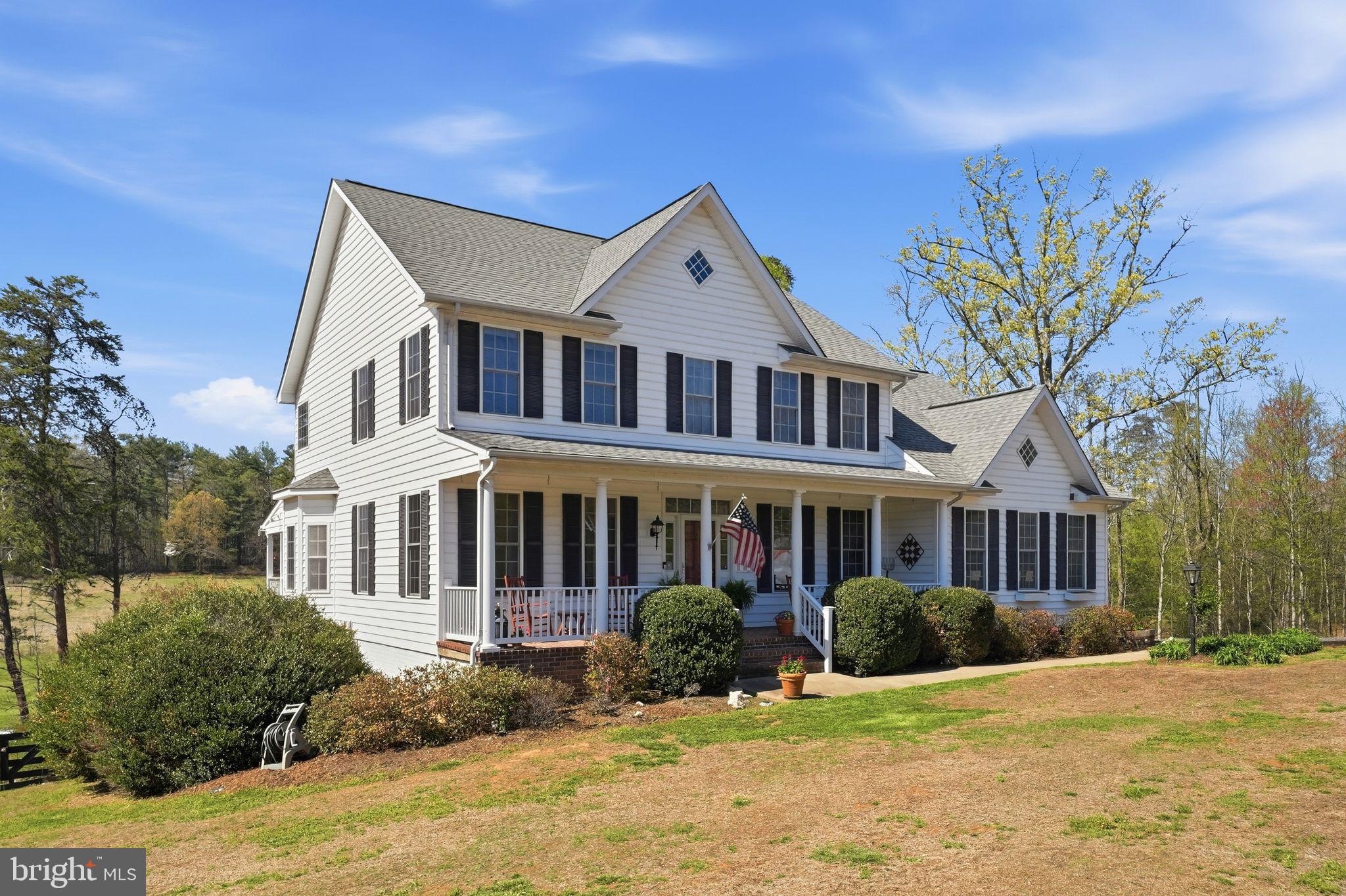 140 Woods Ridge Lane Reva, VA 22735 - Photo 54 of 87 a front view of a house with a yard