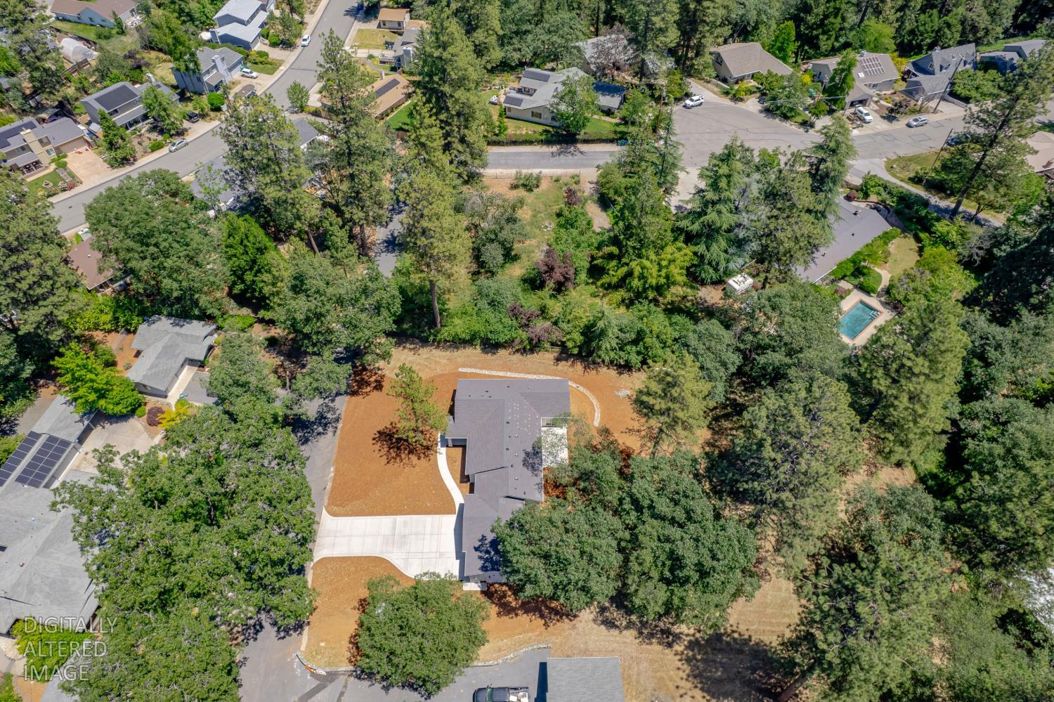 280 Jan Road Grass Valley, CA 95945 - Photo 53 of 66 an aerial view of a house with a yard