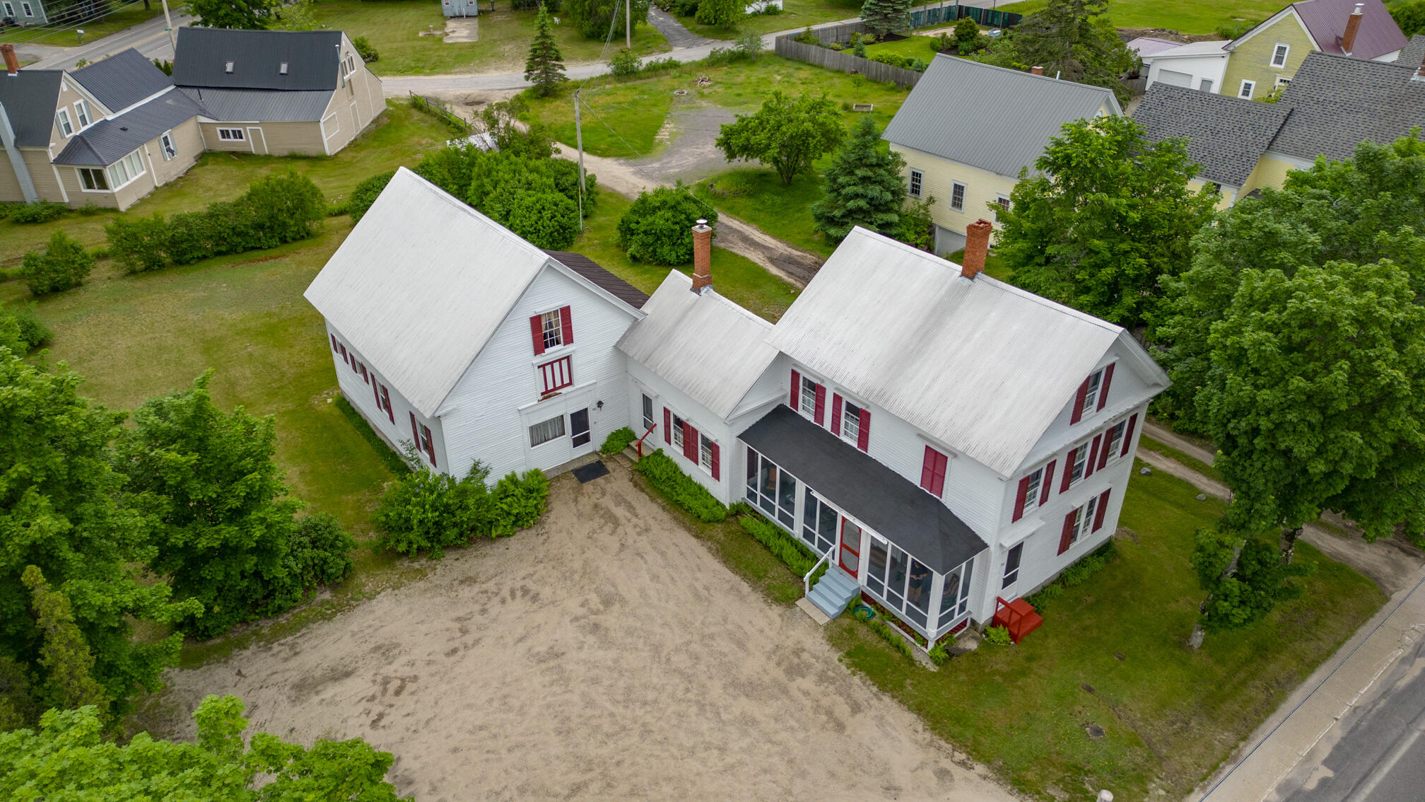 96 Maple Street Cornish, ME 04020 - Photo 44 of 44 96 Maple Drone-2