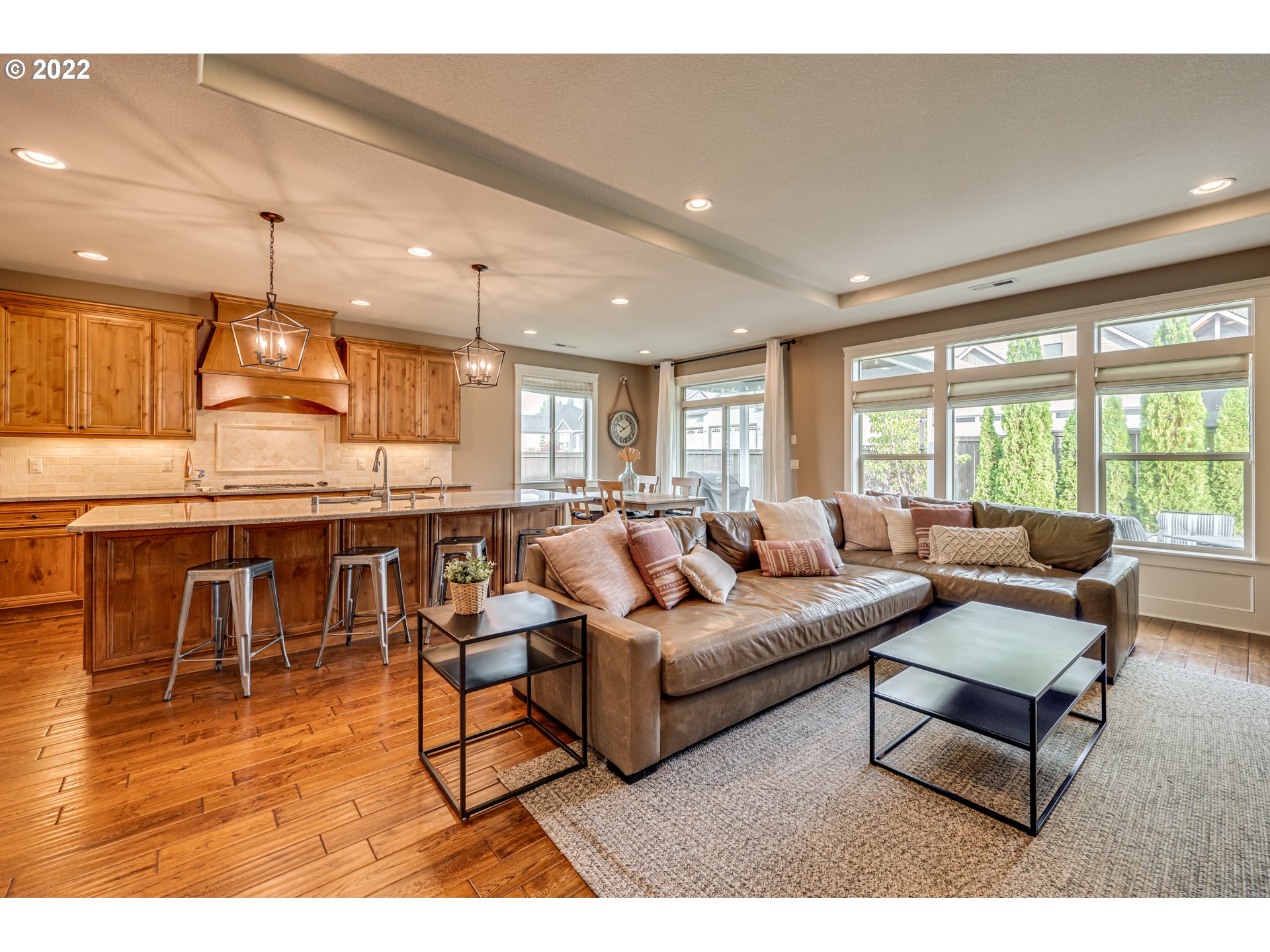 2600 Northeast 174th Street Ridgefield, WA 98642 - Photo 8 of 32 a living room with furniture and a wooden floor