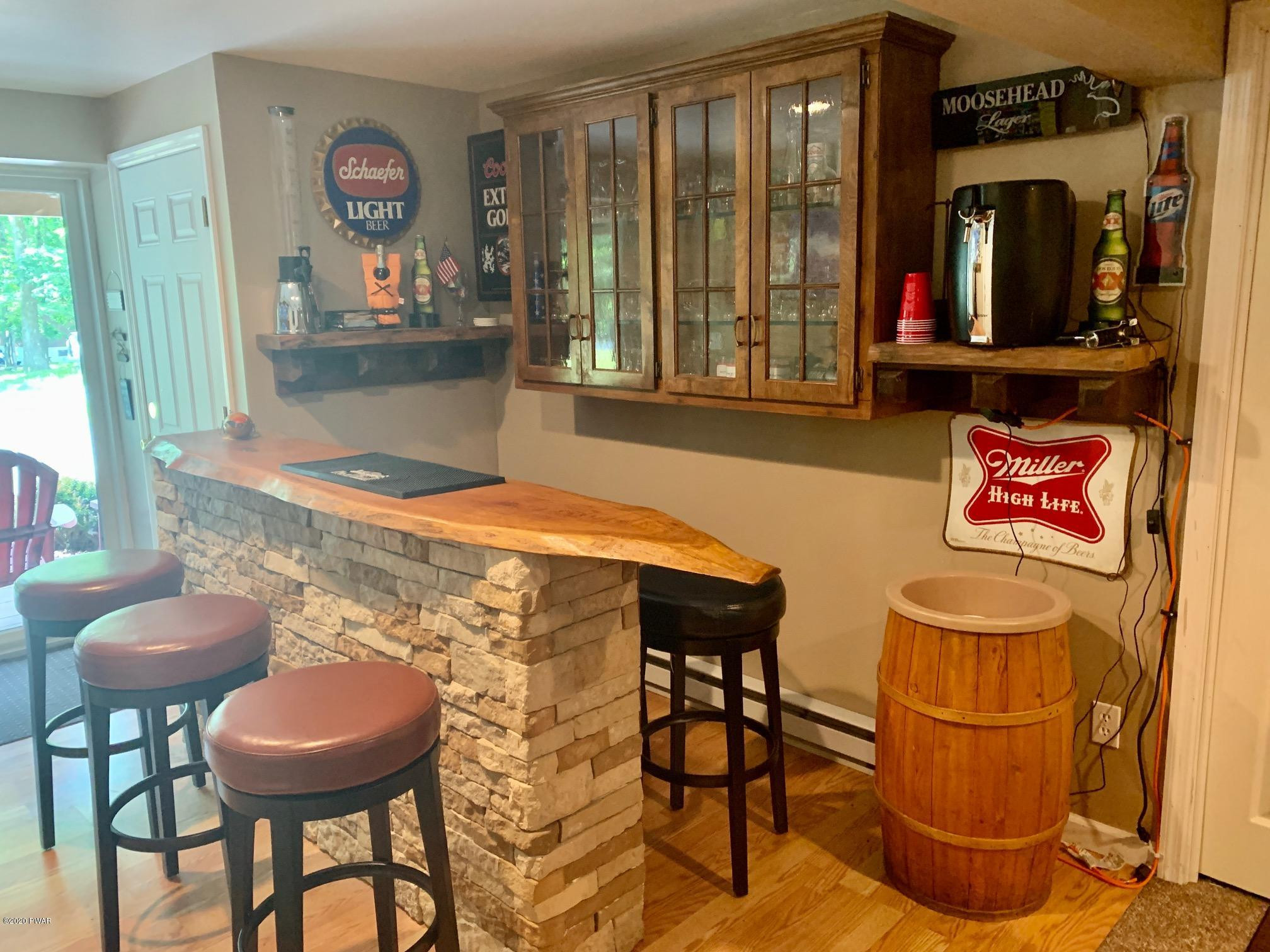 1124 Mustang Road Lake Ariel, PA 18436 - Photo 22 of 33 Lower Level Bar