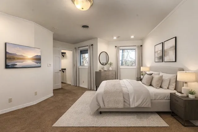 a view of walk in closet