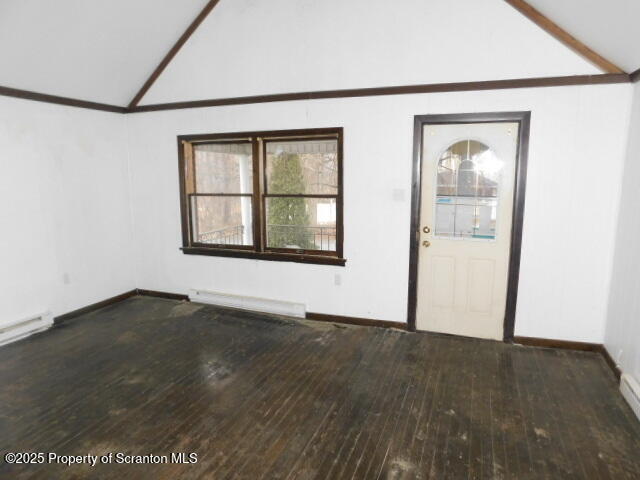 805 Ferdinand Street Scranton, PA 18508 - Photo 11 of 15 an empty room with wooden floor and windows