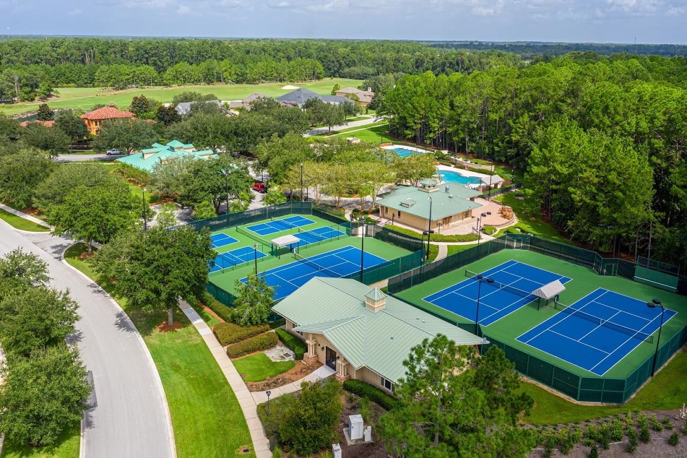 3844 Paddington Place St. Augustine, FL 32092 - Photo 24 of 40 an aerial view of residential houses with outdoor space and street view