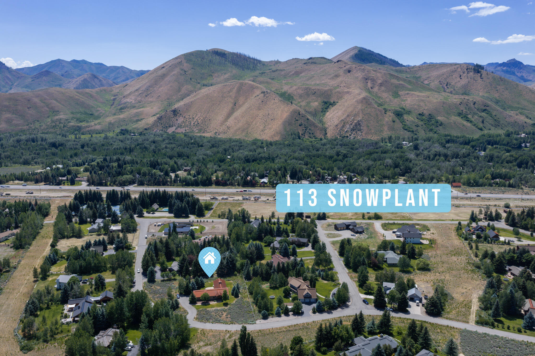 113 Snowplant Road Hailey, ID 83333 - Photo 21 of 26 Aerial