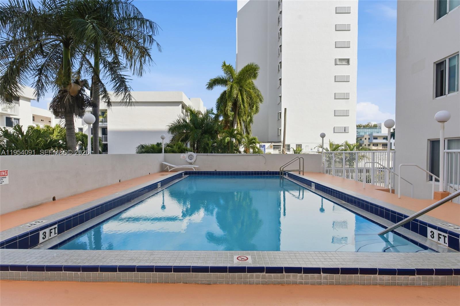 1345 Lincoln Road, Unit 1006 Miami Beach, FL 33139 - Photo 22 of 27 a view of balcony with a potted plant