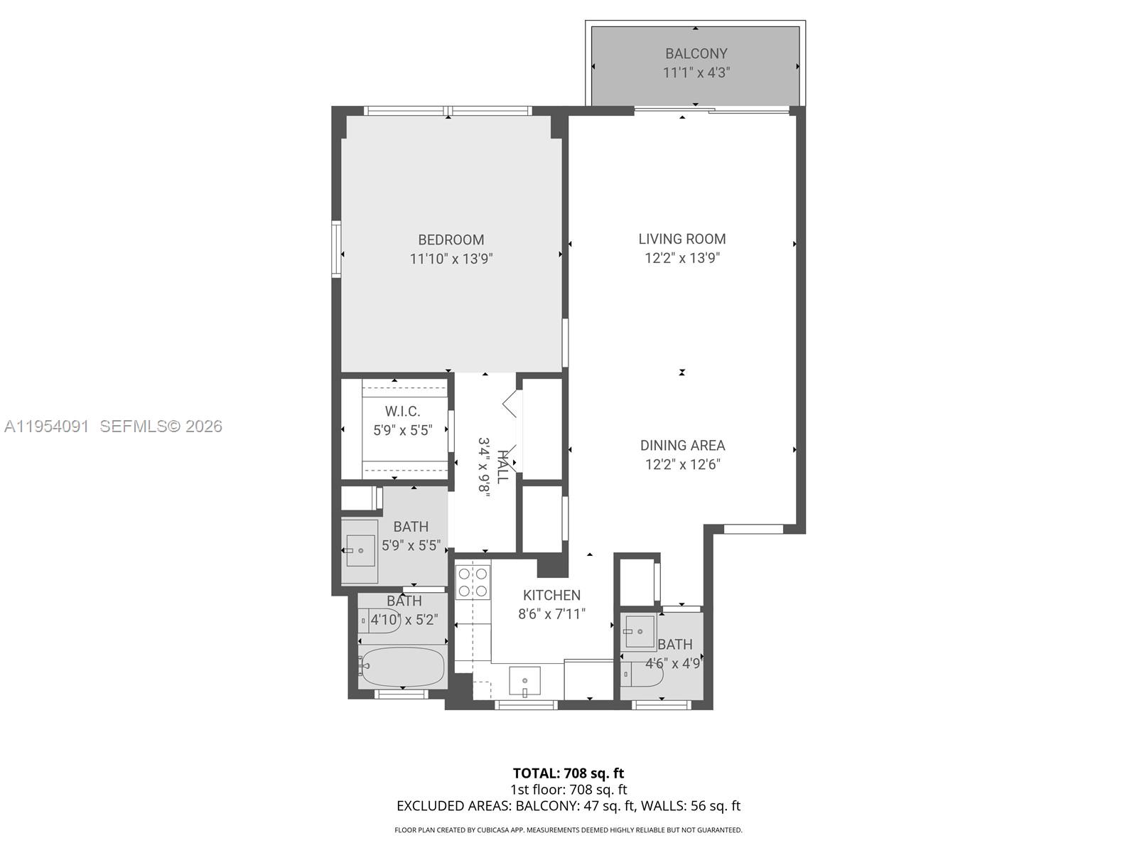 1345 Lincoln Road, Unit 1006 Miami Beach, FL 33139 - Photo 27 of 27 a picture of a bathroom with a shower and a mirror