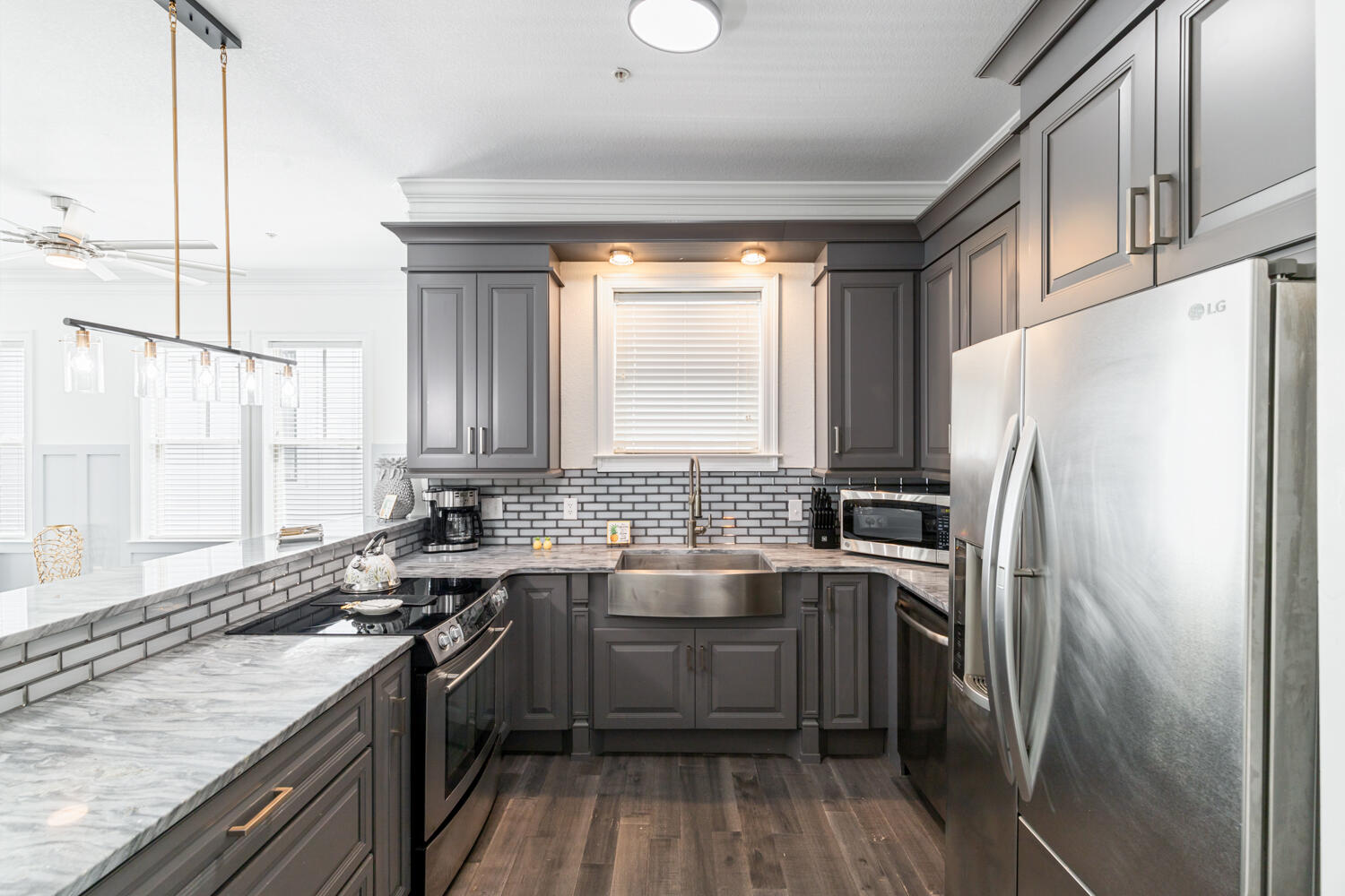 337 Grande Pointe Circle Inlet Beach, FL 32461 - Photo 27 of 73 a kitchen with a sink stove and refrigerator