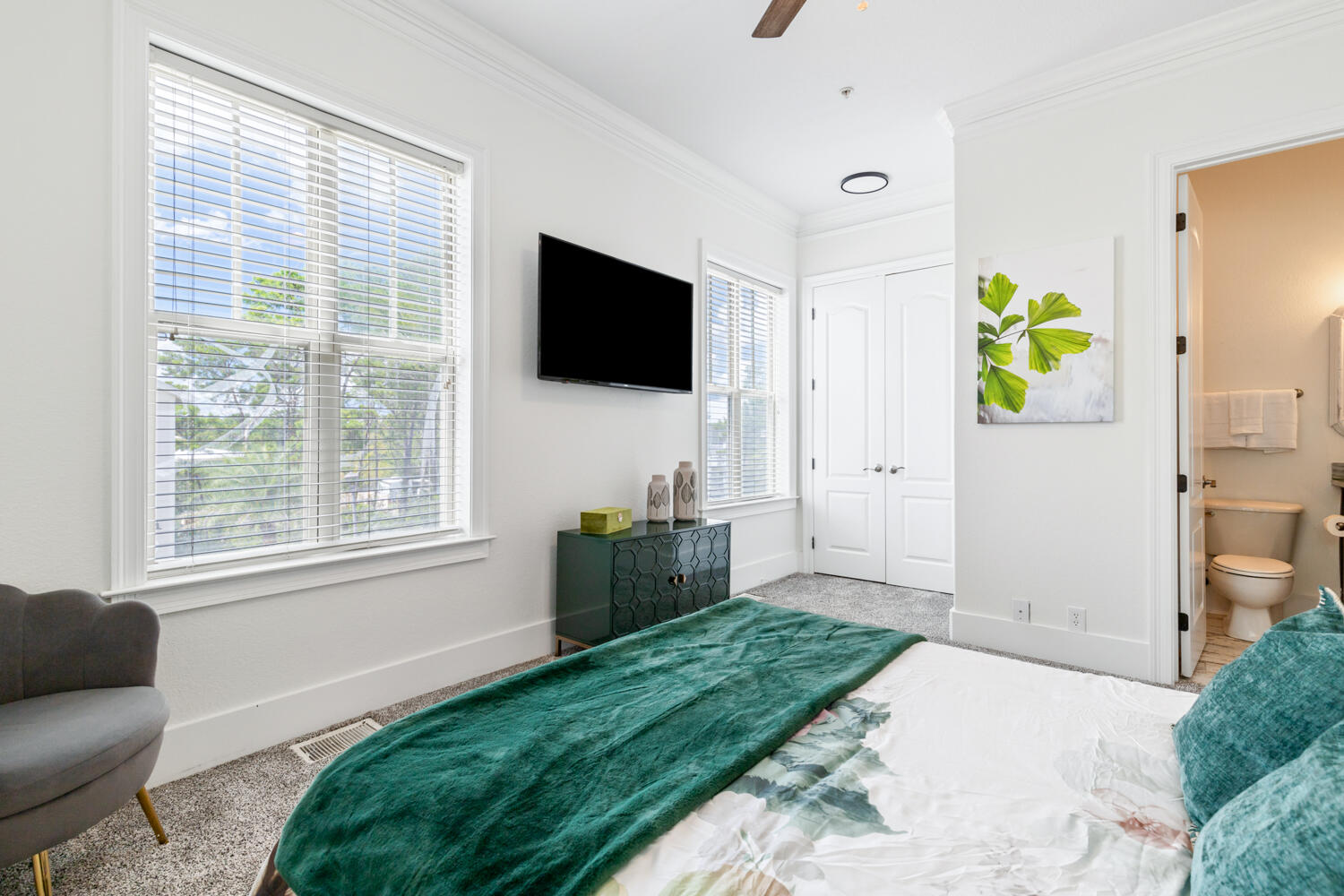 337 Grande Pointe Circle Inlet Beach, FL 32461 - Photo 31 of 73 a living room with furniture and a flat screen tv