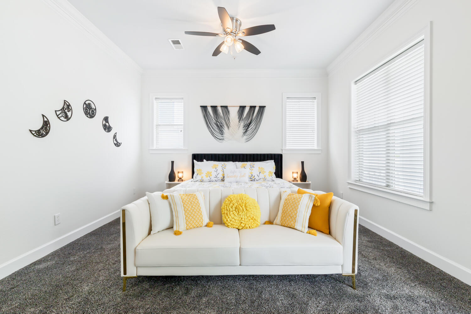 337 Grande Pointe Circle Inlet Beach, FL 32461 - Photo 41 of 73 a white couch sitting in a living room next to a window