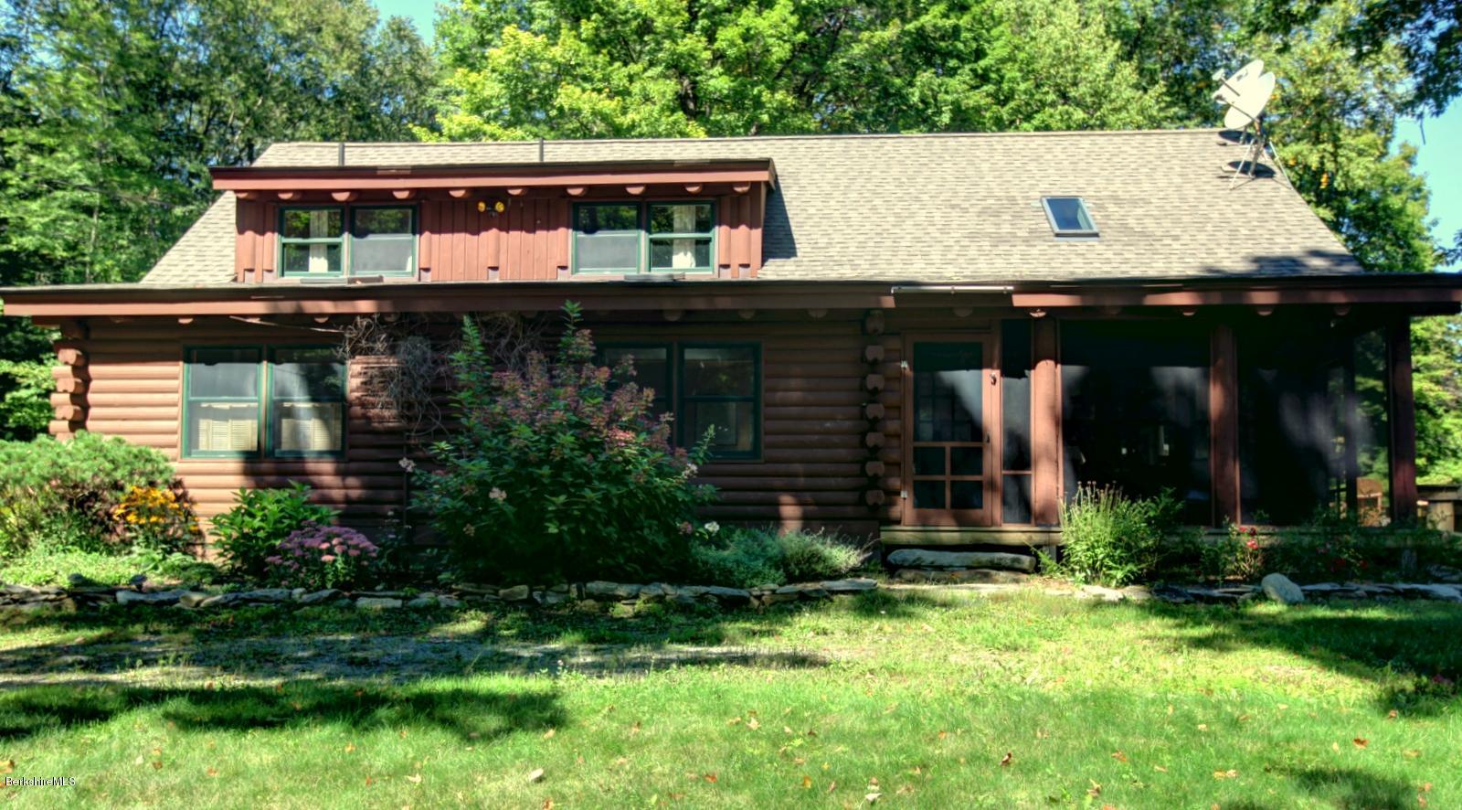 26 Mc Carthy Road Tyringham, MA 01264 - Photo 2 of 31 a view of house with front yard