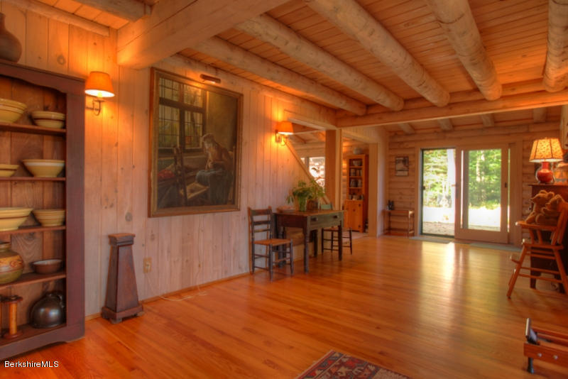 26 Mc Carthy Road Tyringham, MA 01264 - Photo 20 of 31 a view of a room with furniture window and wooden floor