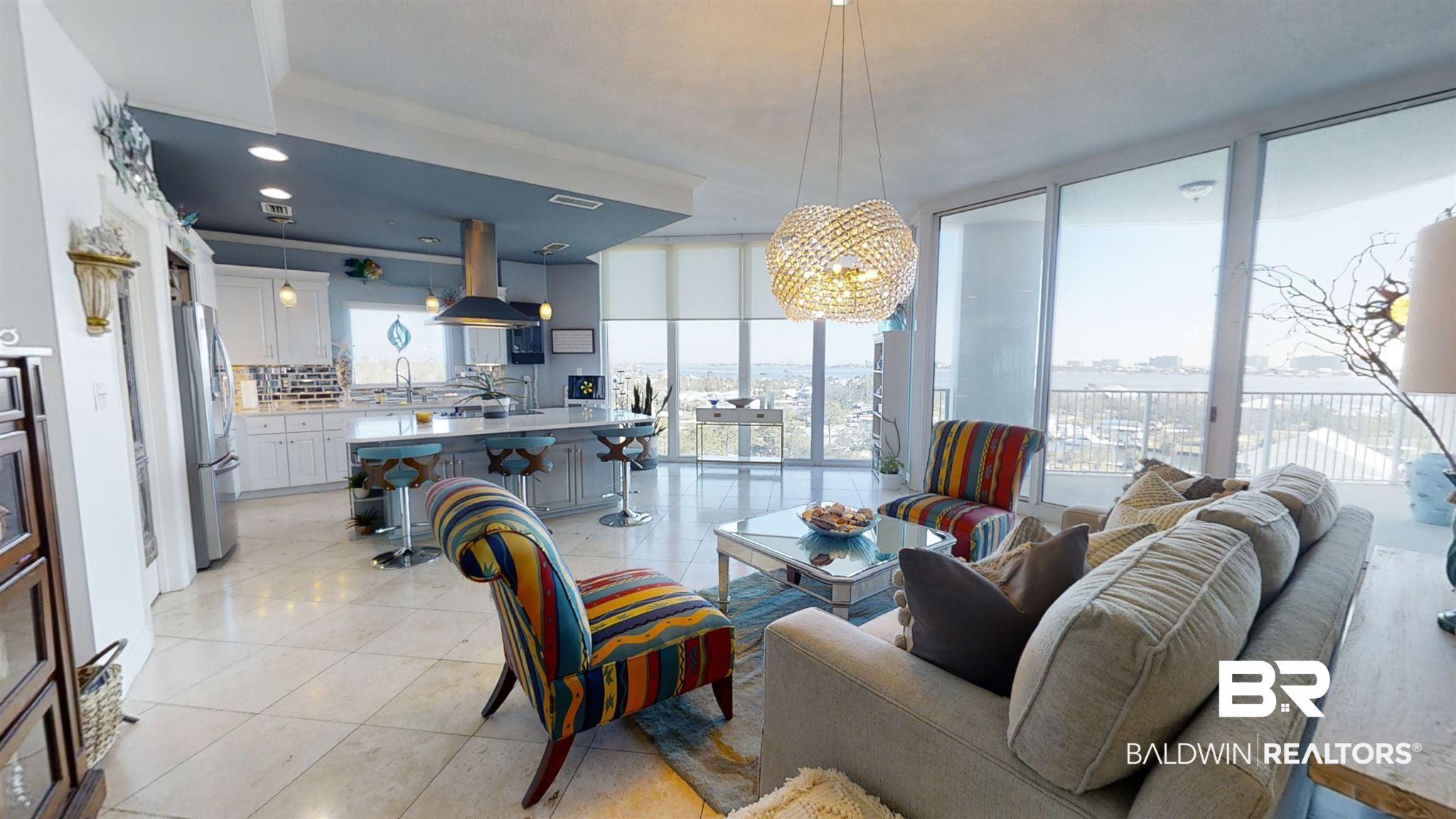 28250 Canal Road, Unit 705 Orange Beach, AL 36561 - Photo 6 of 49 Sitting Area: Breathtaking Views