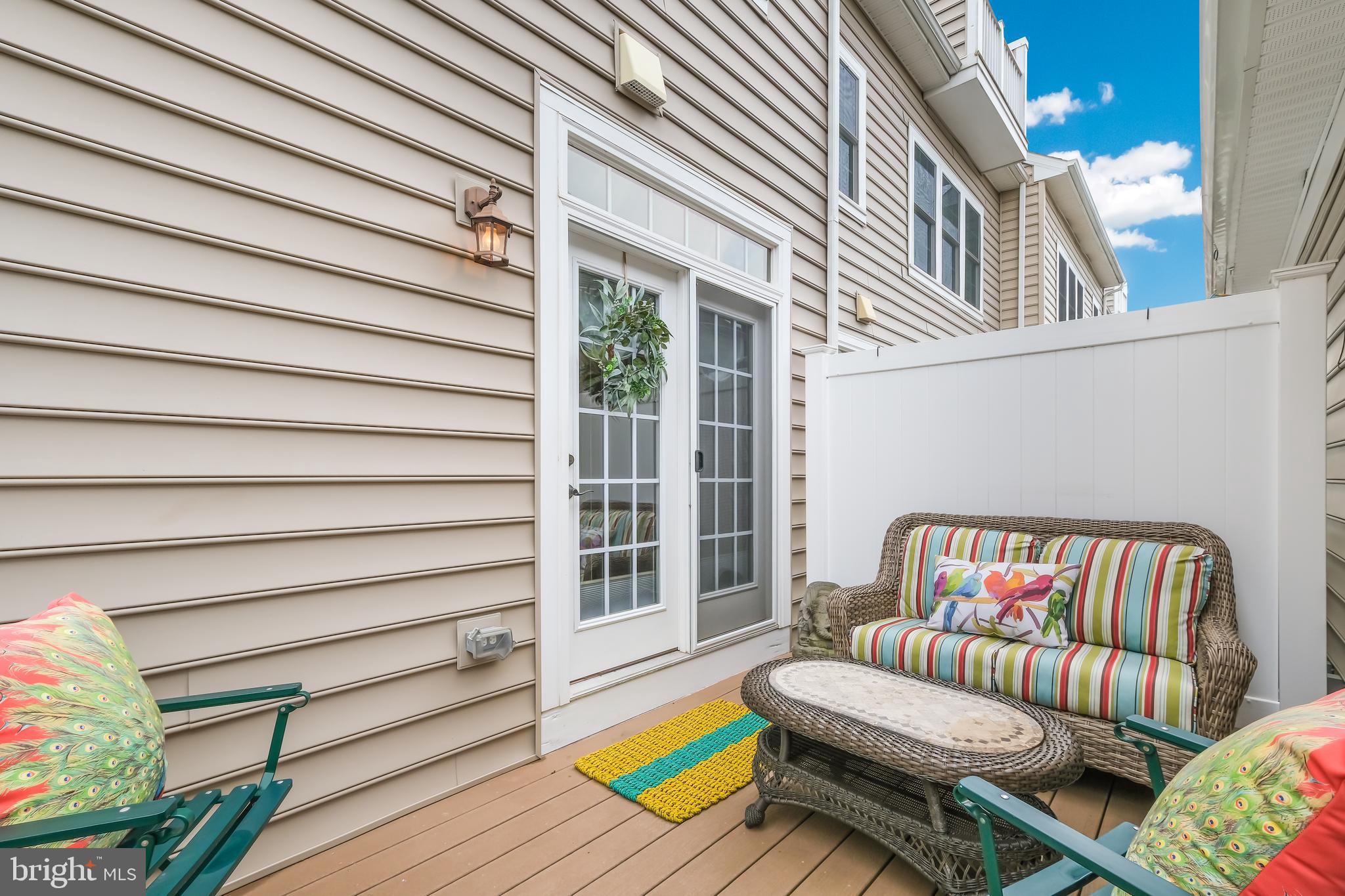 3947 Cephas Child Road Doylestown, PA 18902 - Photo 8 of 9 Deck with Privacy Panel