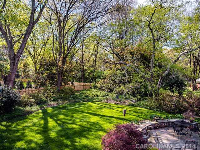 2935 Wheelock Road Charlotte, NC 28211 - Photo 13 of 16 a view of field with large trees