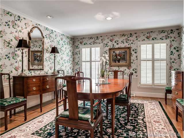 2935 Wheelock Road Charlotte, NC 28211 - Photo 6 of 16 a view of a dining room with furniture