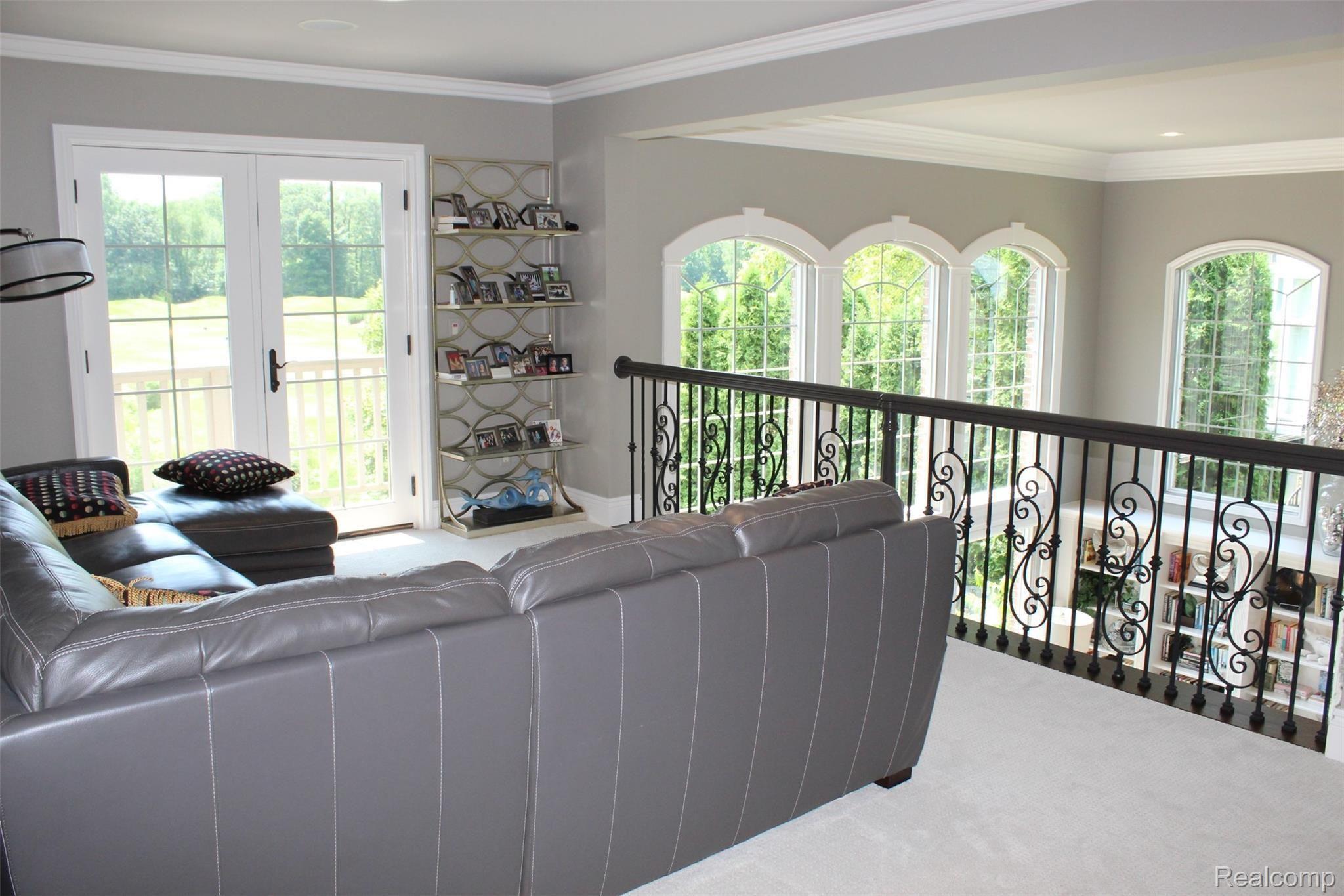 4588 Oakhurst Ridge Road Clarkston, MI 48348 - Photo 42 of 76 Upper Level loft with outside balcony and great views!.JPG