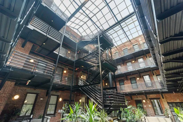 a view of a roof deck