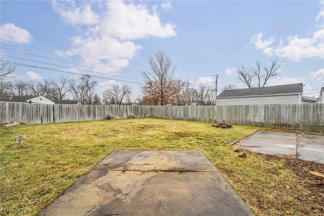 614 Weller Road Elyria, OH 44035 - Photo 7 of 39 View of fenced backyard
