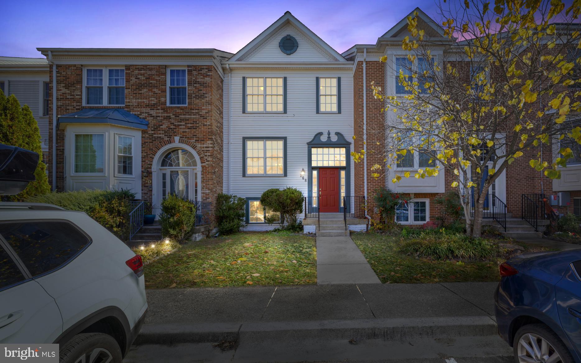 268 St Michaels Circle Odenton, MD 21113 - Photo 3 of 42 a front view of a house with garden