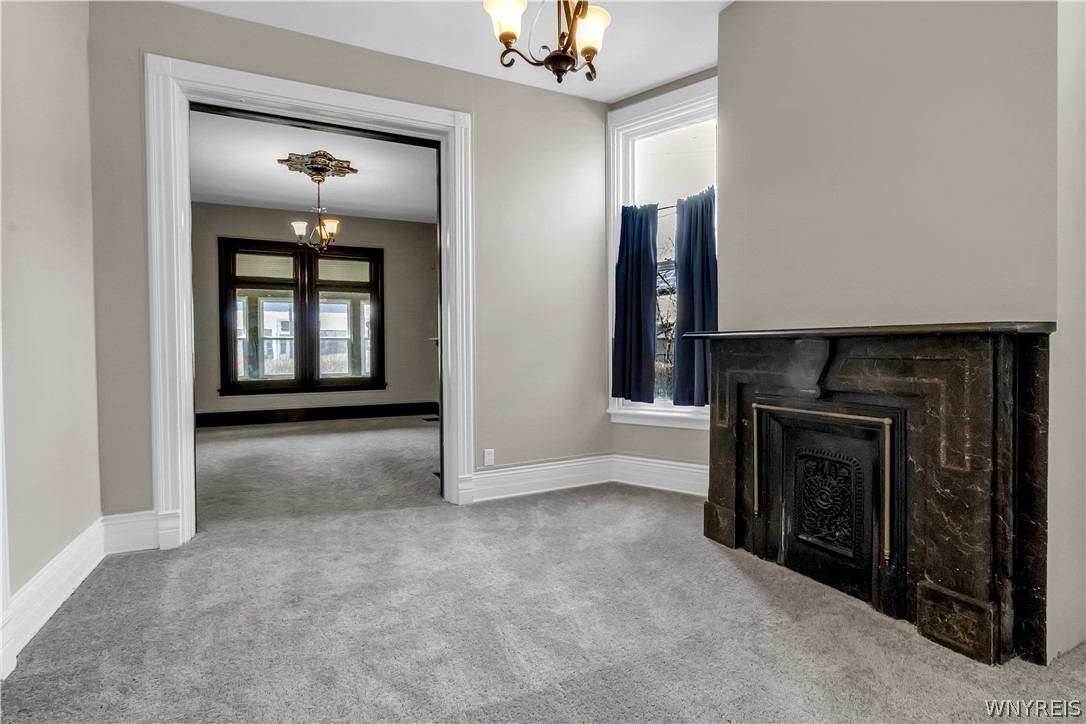 399 Fargo Avenue Buffalo, NY 14213 - Photo 15 of 33 Parlor with view of the living room