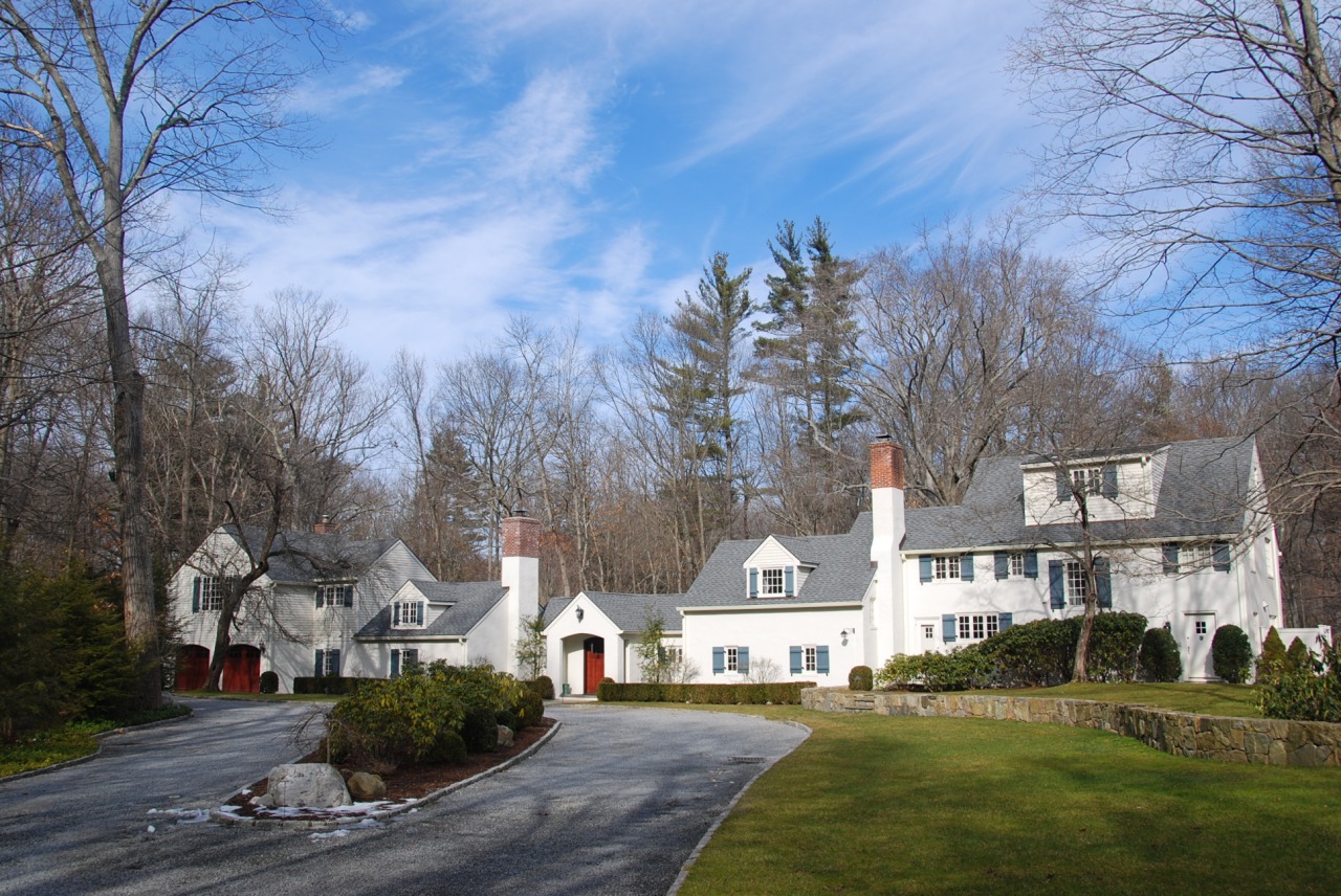 449 Valley Road New Canaan, CT 06840 - Photo 1 of 19 a view of multiple houses with yard