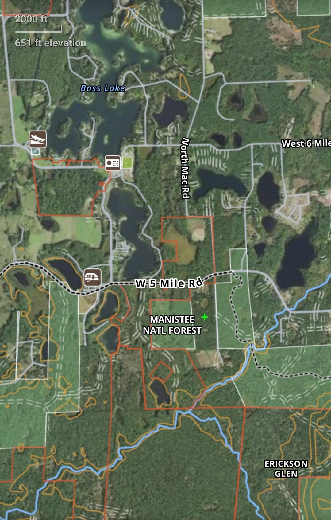 4741 North Mac Road Irons, MI 49644 - Photo 2 of 28 Outdoor lovers dream come true!