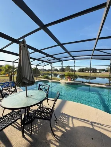 a view of outdoor space yard deck patio and outdoor kitchen