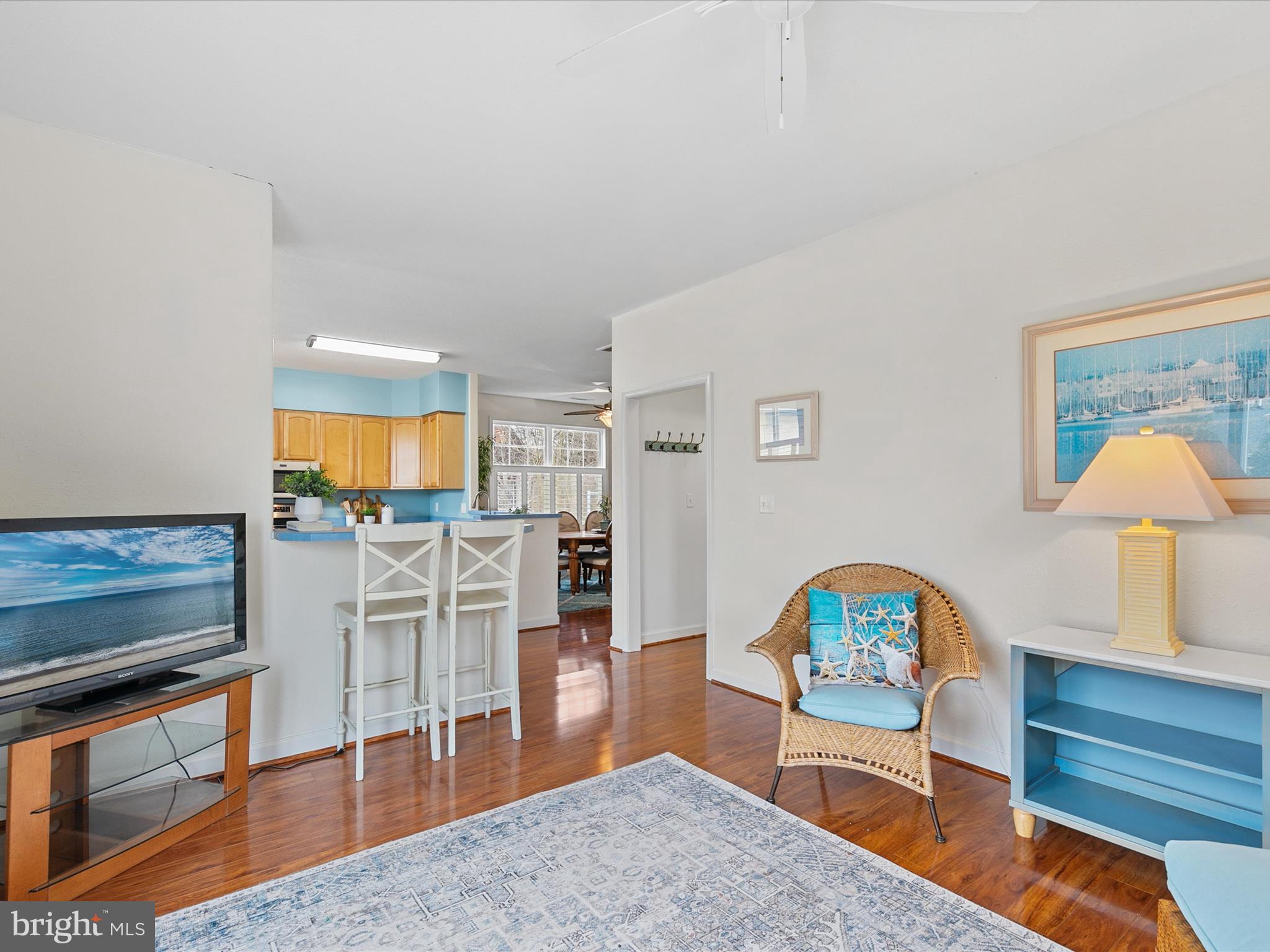 4 Cromwell Drive Ocean View, DE 19970 - Photo 21 of 59 a living room with furniture a flat screen tv and a table