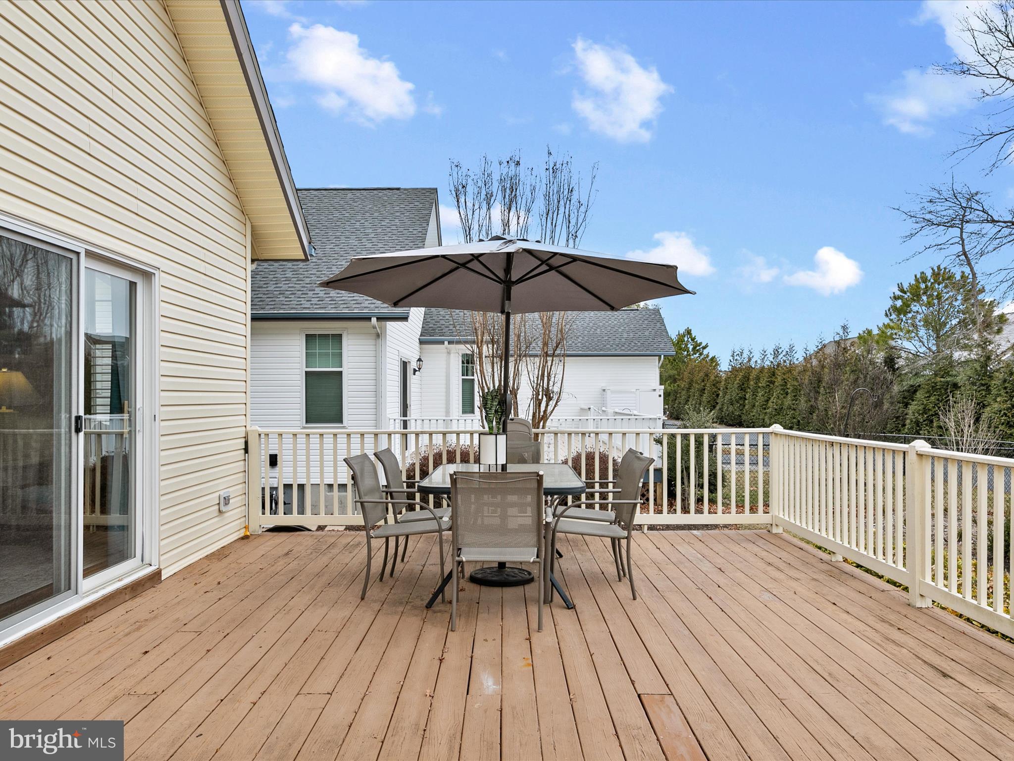 4 Cromwell Drive Ocean View, DE 19970 - Photo 42 of 59 a view of balcony with wooden floor and outdoor seating