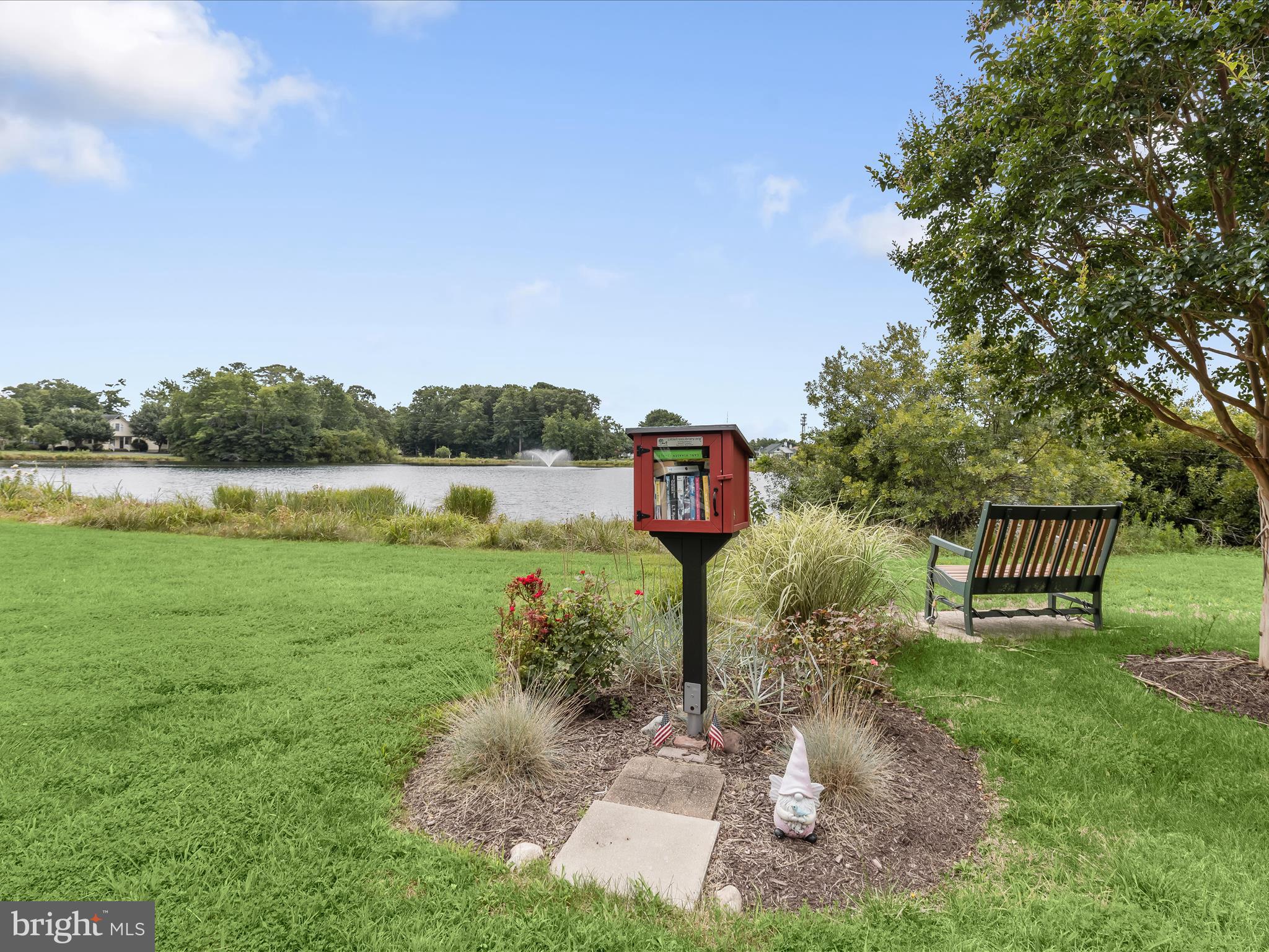 4 Cromwell Drive Ocean View, DE 19970 - Photo 55 of 59 a view of a park with a bench and trees