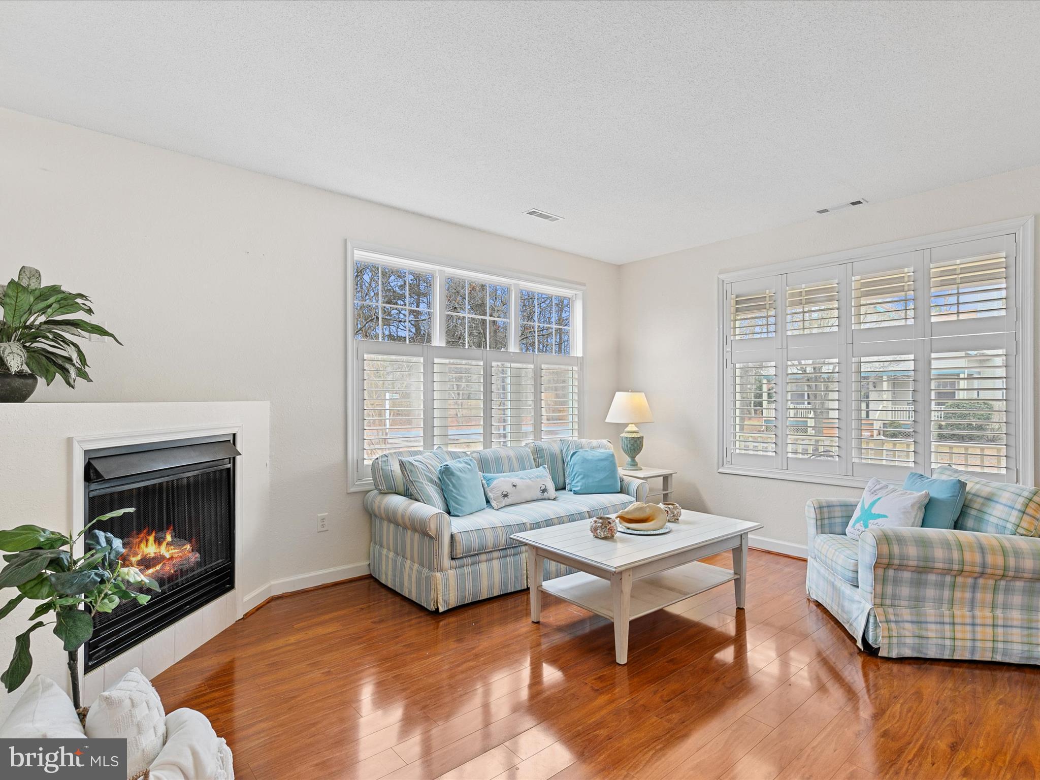 4 Cromwell Drive Ocean View, DE 19970 - Photo 6 of 59 a living room with furniture and a fireplace