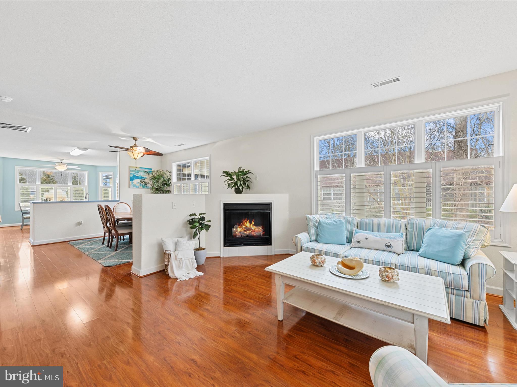 4 Cromwell Drive Ocean View, DE 19970 - Photo 7 of 59 a living room with furniture and a fireplace