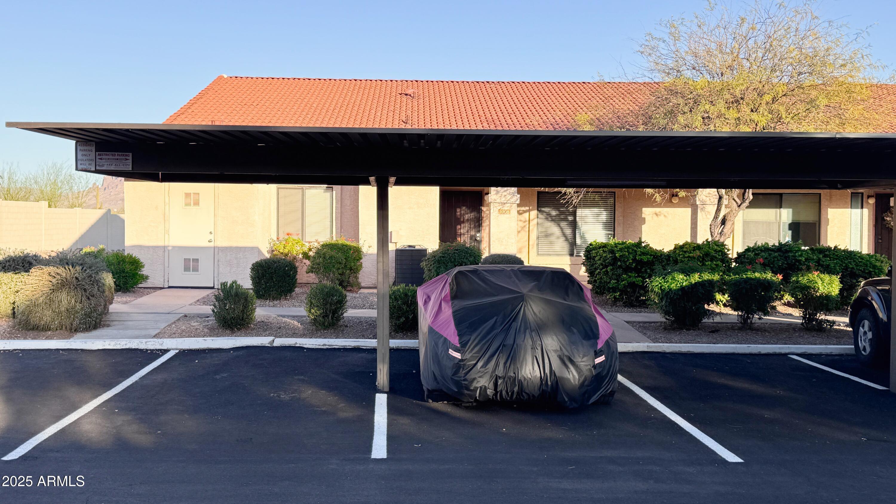 1440 North Idaho Road, Unit 1008 Apache Junction, AZ 85119 - Photo 23 of 28 Assigned parking space