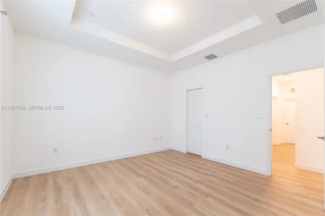 a view of empty room