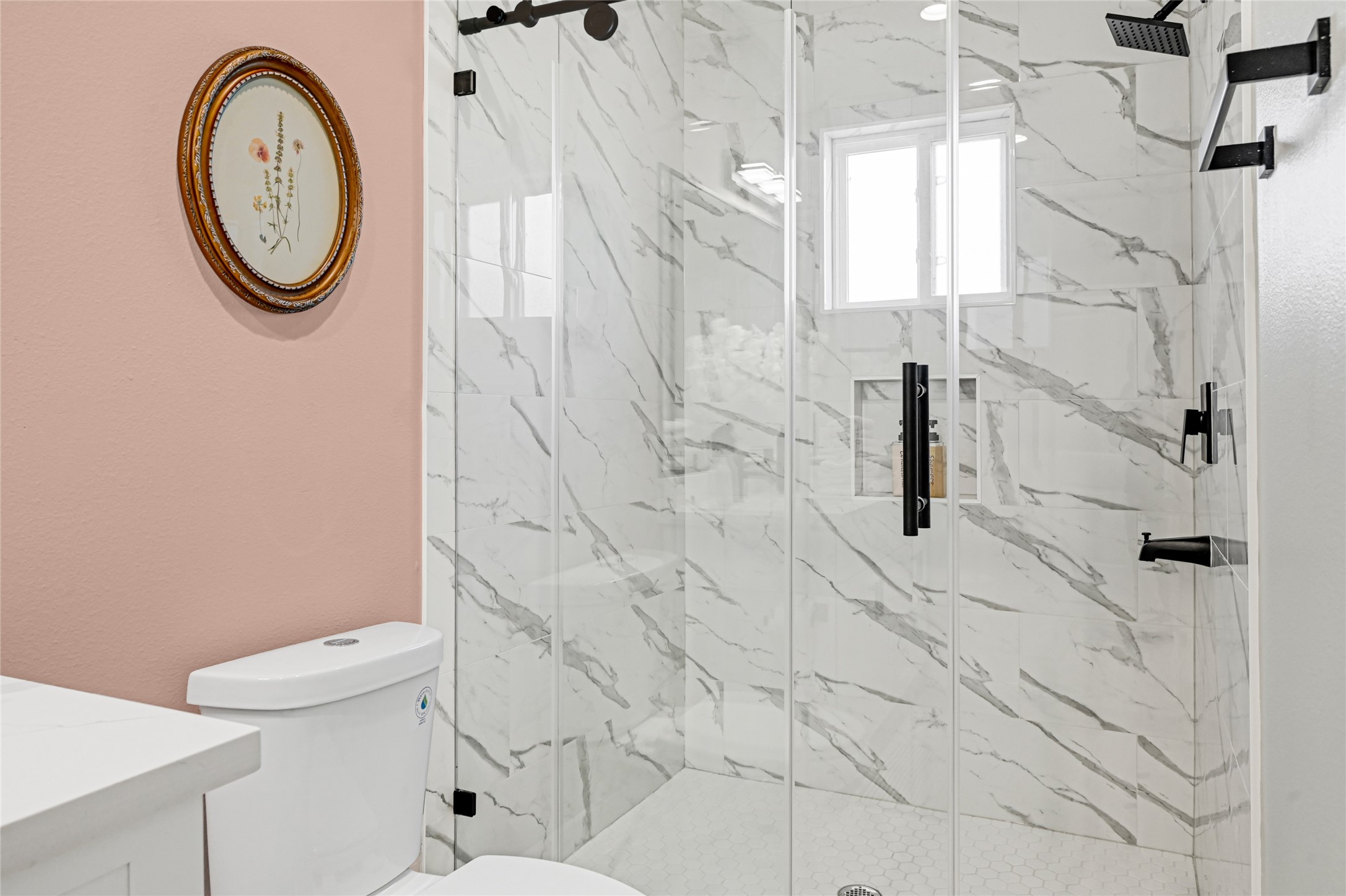 3834 Mt Pleasant Street Houston, TX 77021 - Photo 24 of 33 a bathroom with a toilet and a shower