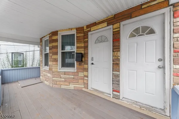 a view of front door of the house