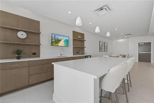 a view of a swimming pool and outdoor space