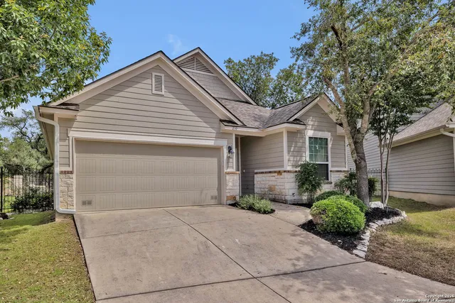 front view of a house and a yard