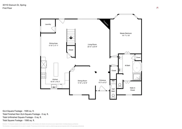 $2,545 | 30110 Granum Drive, Spring, TX 77386