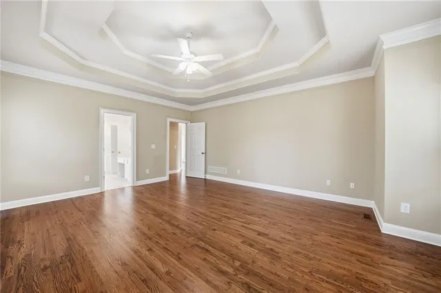 a view of a room that has a window in it