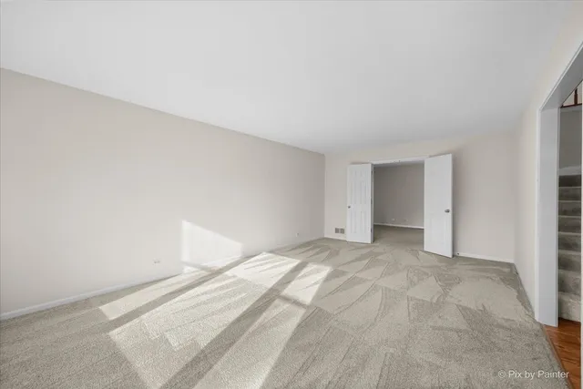 a view of empty room